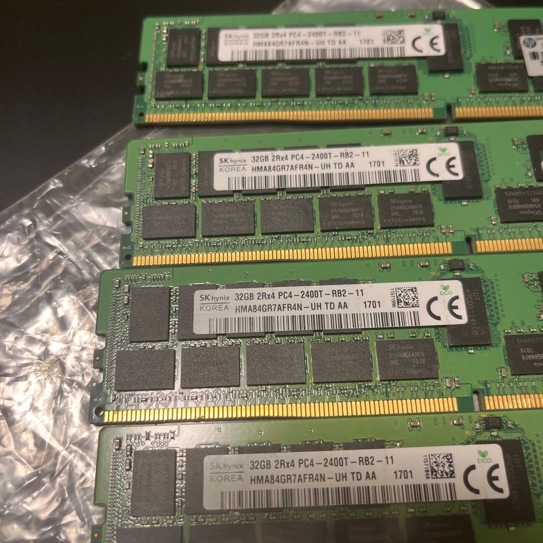 ドラえもんskhynix 32GB✖️4枚セット　128GB PC4