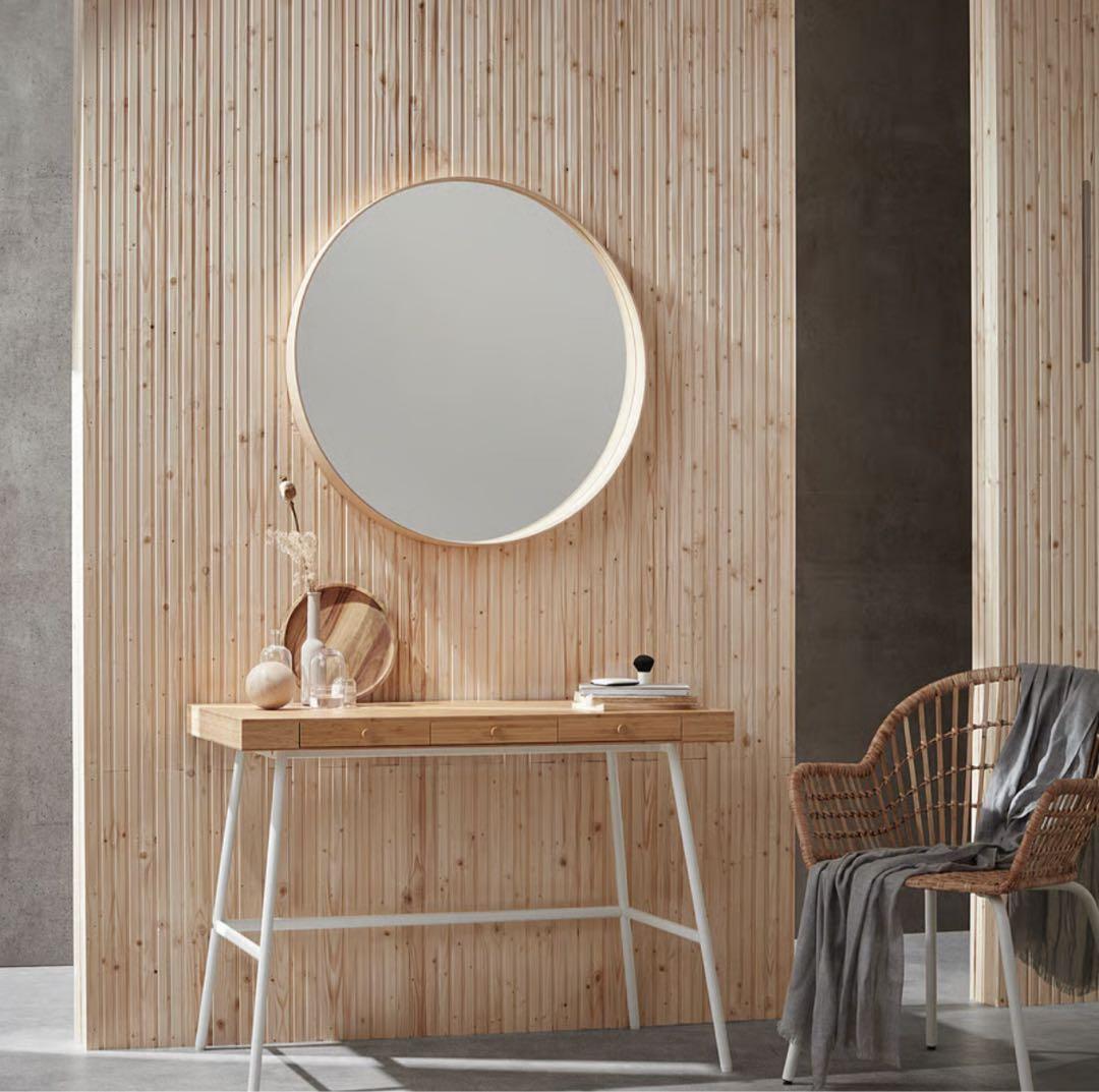 IKEA リルオーセン　デスク　木製