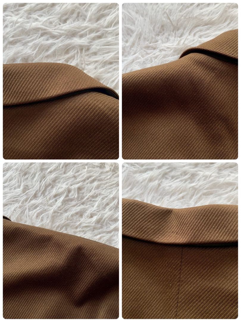 特大XLサイズ　ブラックレーベルクレストブリッジ　スーツ　セットアップ　ブラウン