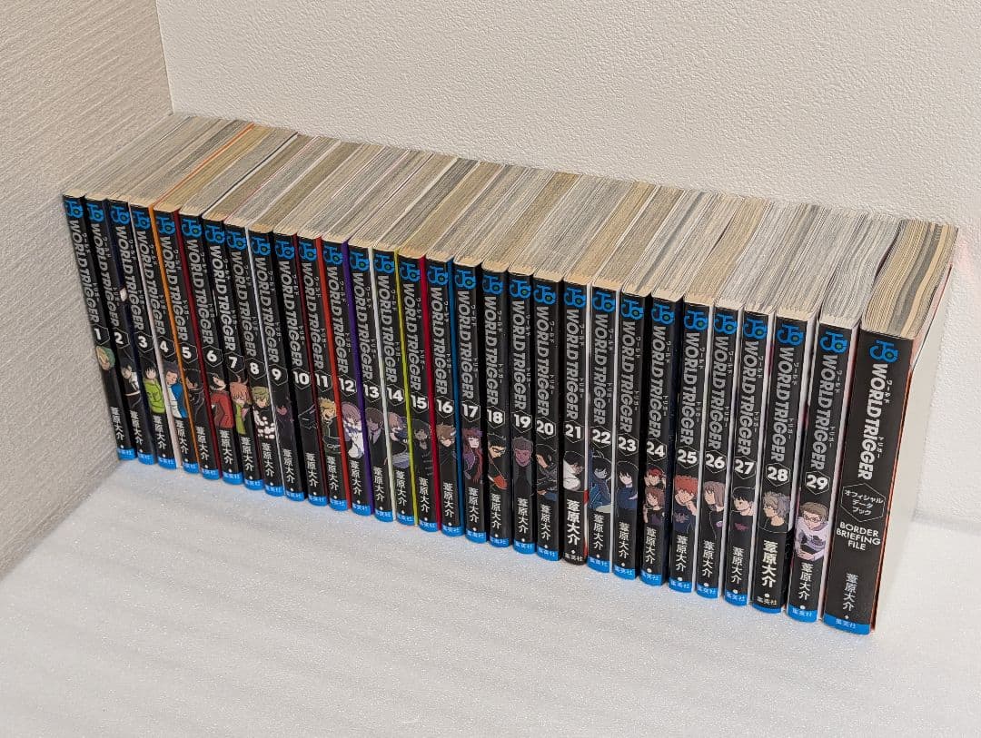 ワールドトリガー 29巻 全巻セット オフィシャルデータブック付き