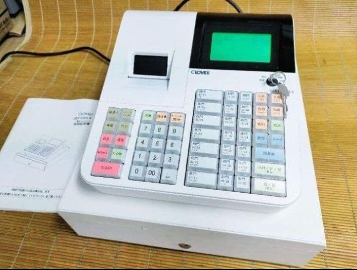 クローバーレジスター　JET-650LS　設定無料PC連携　送料込　171710