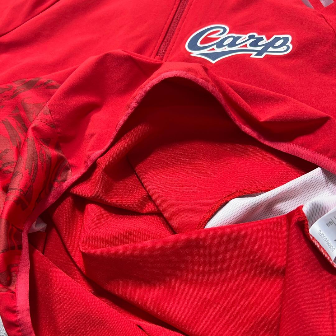 美品 プロモデル 広島東洋カープ ストレッチ トレーニングジャケット ピステ O