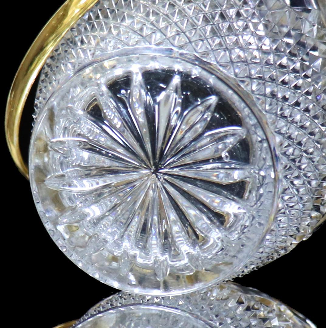 オールド・バカラ 1900年 金装飾 アイスペール ディアマン ビゾー カレ