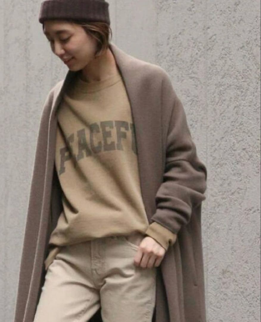 Deuxieme Classe PEACEFUL ロゴスウェット