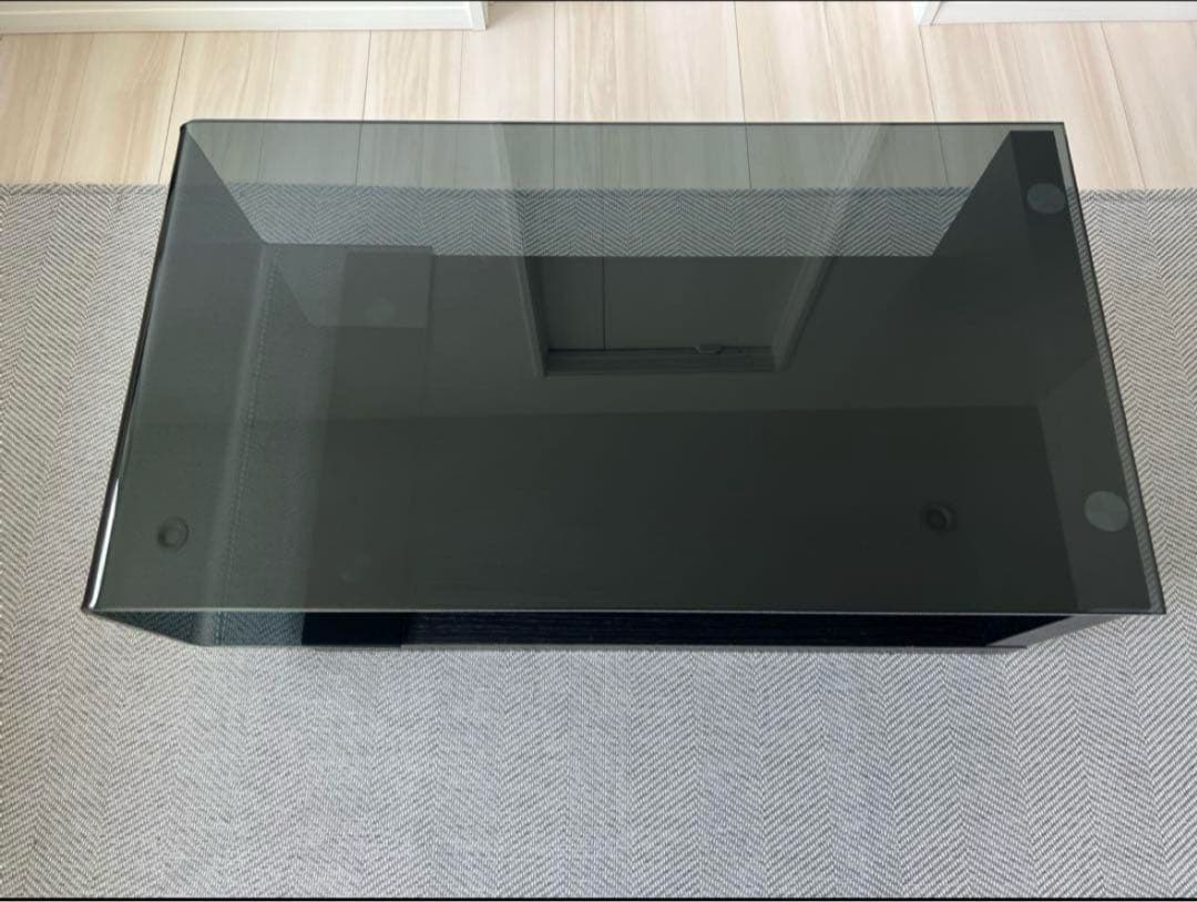 希少✨黒のモダンセンターテーブル