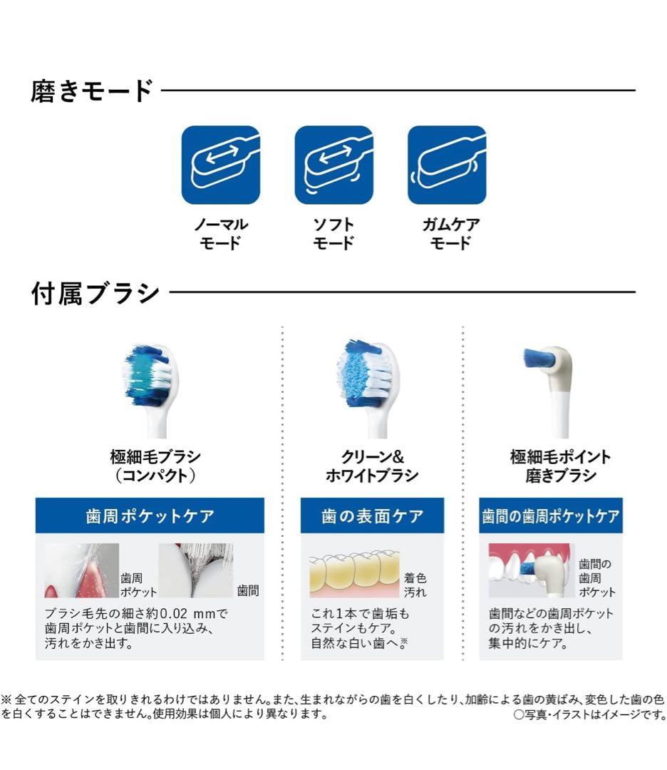 パナソニック 電動歯ブラシ ドルツ エントリーモデル 白 EW-DL58-W