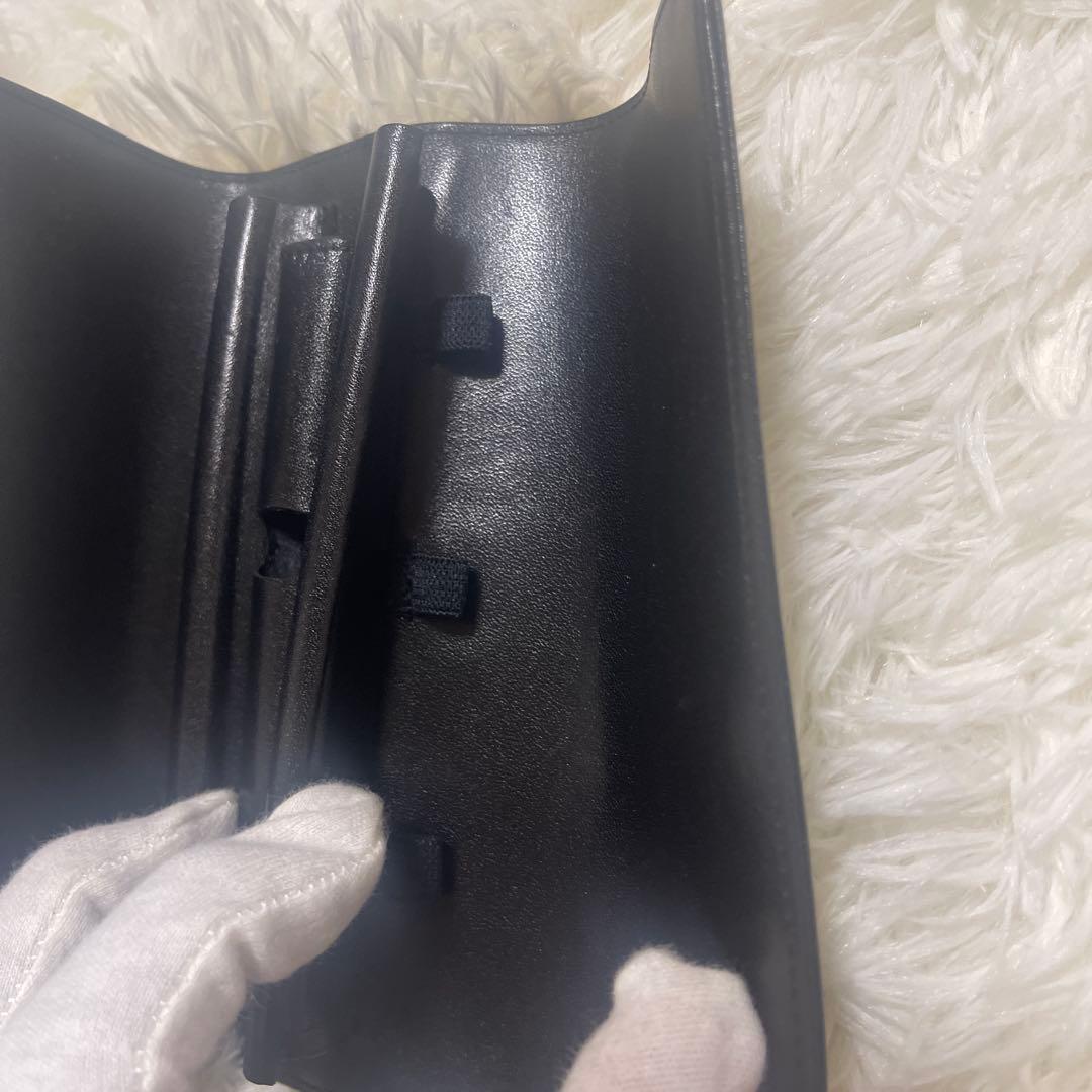 モンブラン　MontBlanc 折り畳みペンケース　ペンケース　黒　革　ビジネス