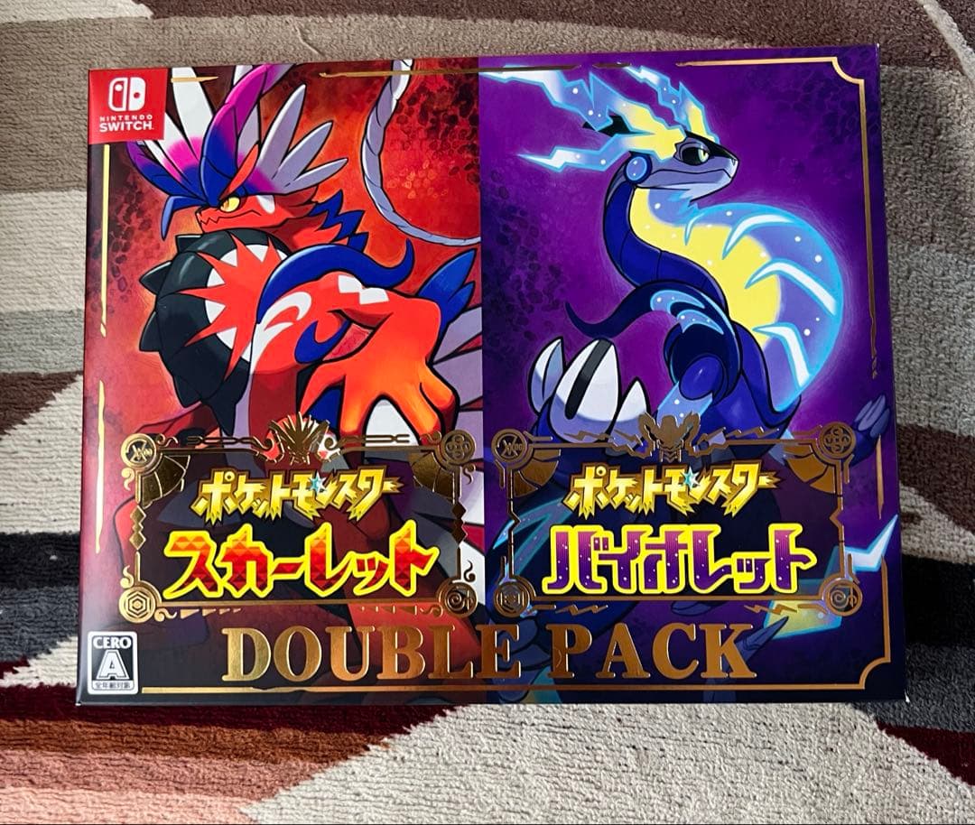 ポケットモンスター スカーレット・バイオレット ダブルパック⭐︎新品・未使用⭐︎
