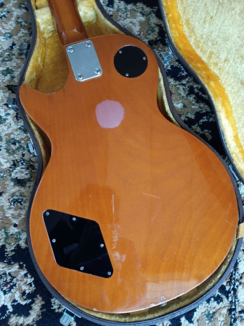 Greco EG-550GS レスポールデラックスタイプ ゴールドトップケース付