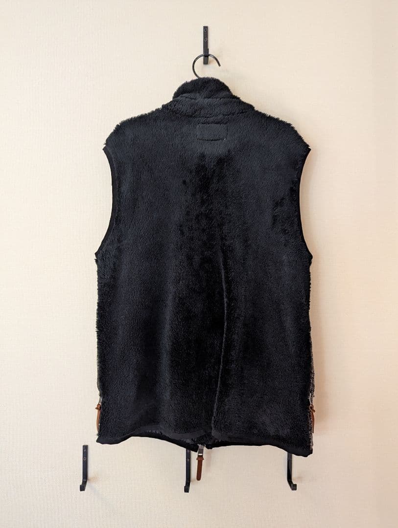 nanamica　パッチワークデザイン ウールカーディガン 定価40000円