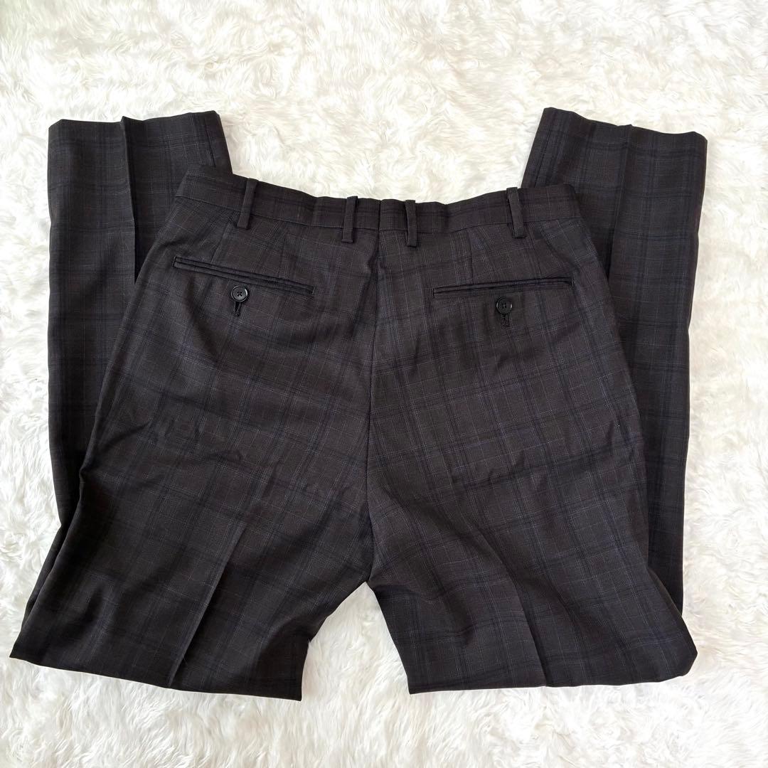 SIMPLICITY plus　ロロピアーナ　チェック　スーツ　セットアップ