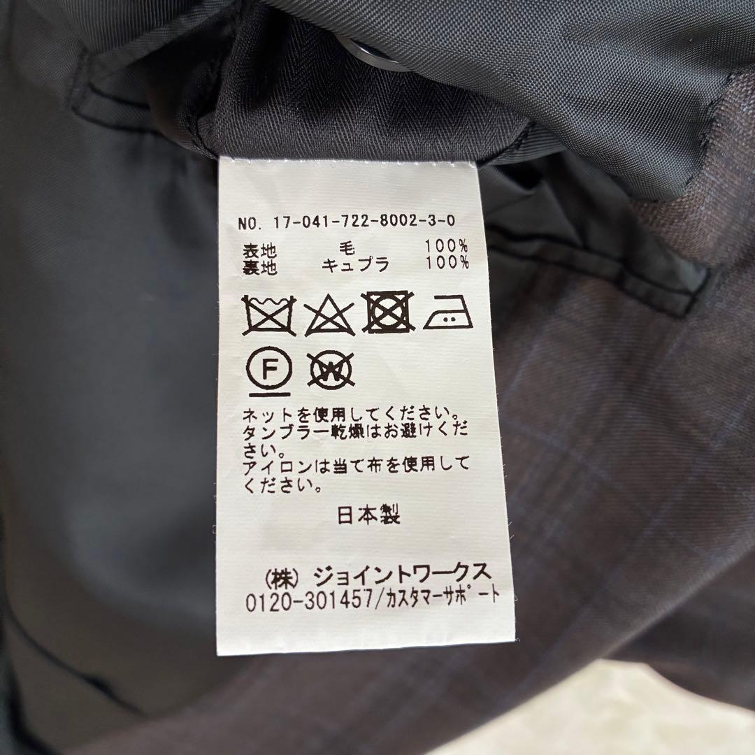 SIMPLICITY plus　ロロピアーナ　チェック　スーツ　セットアップ