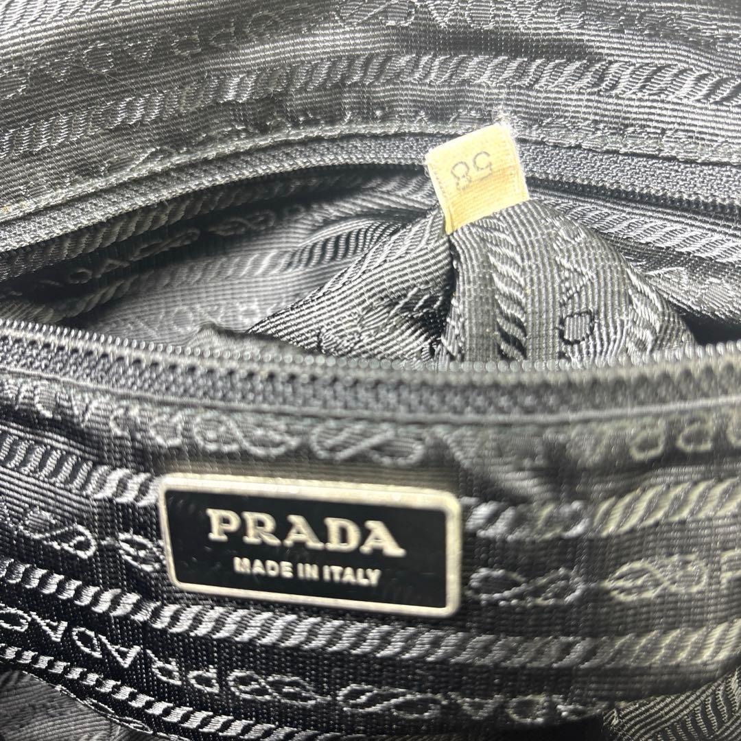 PRADA プラダ　テスートナイロン　ショルダーバッグ　カメラバッグ　三角ロゴ