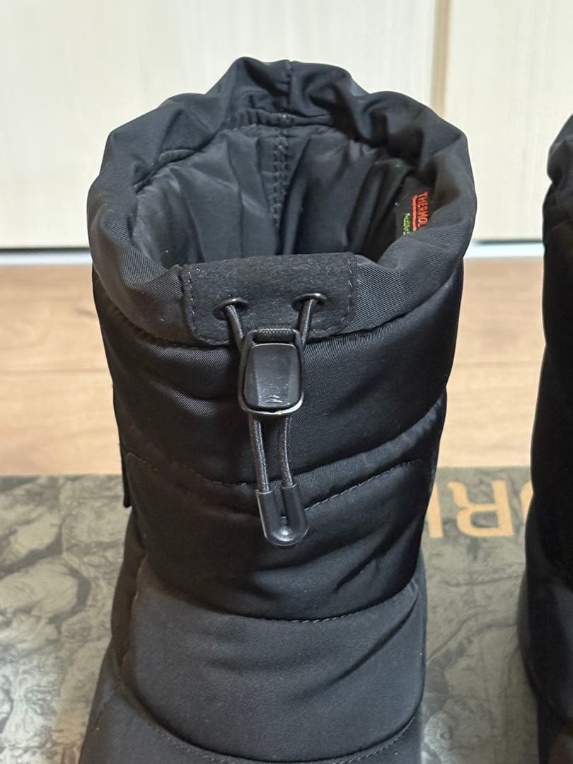 ザ・ノース・フェイス　ヌプシ ウォータープルーフ　25センチ　スノーブーツ