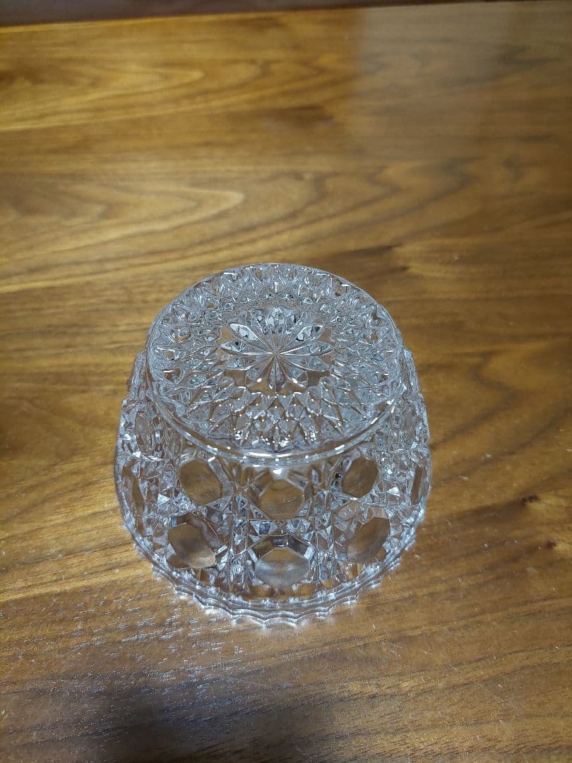 未使用　クリスタル　ミルクピッチャー&シュガーカップセット