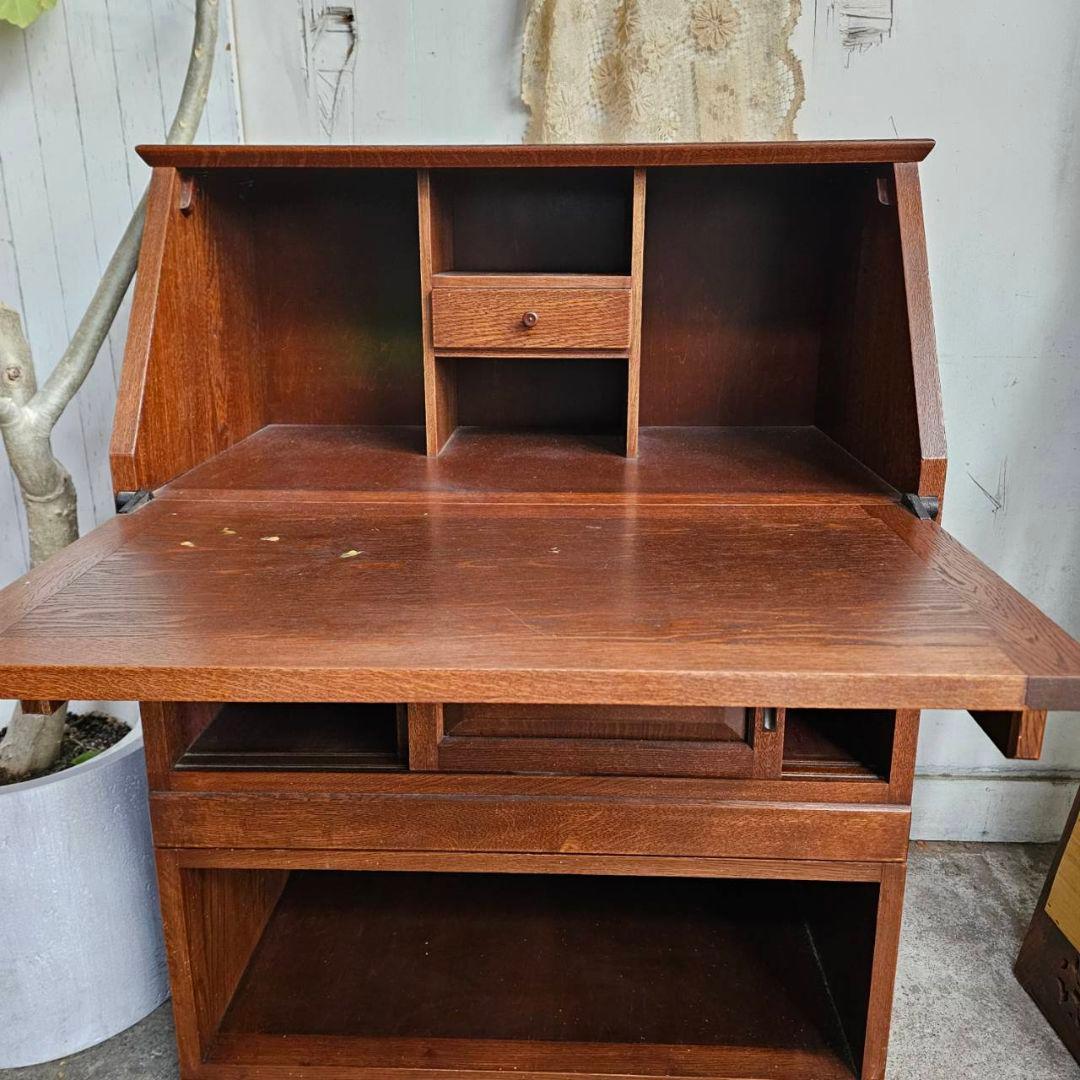 木製 ライティングビューロー 吉田璋也 鳥取民藝 辰巳木工