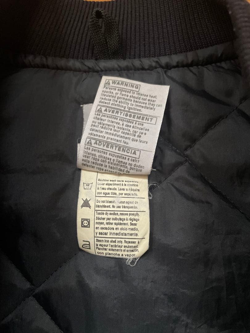 carhartt カーハート USA製 ダック ベスト ブラウン フェード 古着