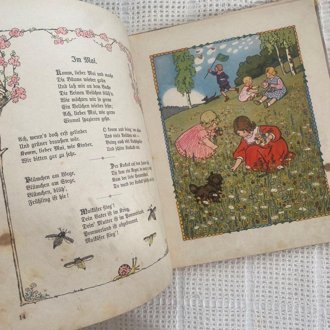 【難あり】1900年代初期　希少なドイツの絵本 pauli ebner 洋書