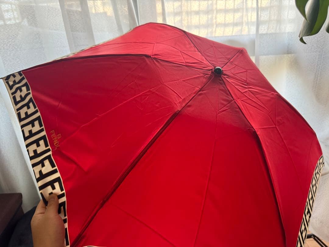 未使用 FENDI フェンディ 晴雨兼用折りたたみ傘