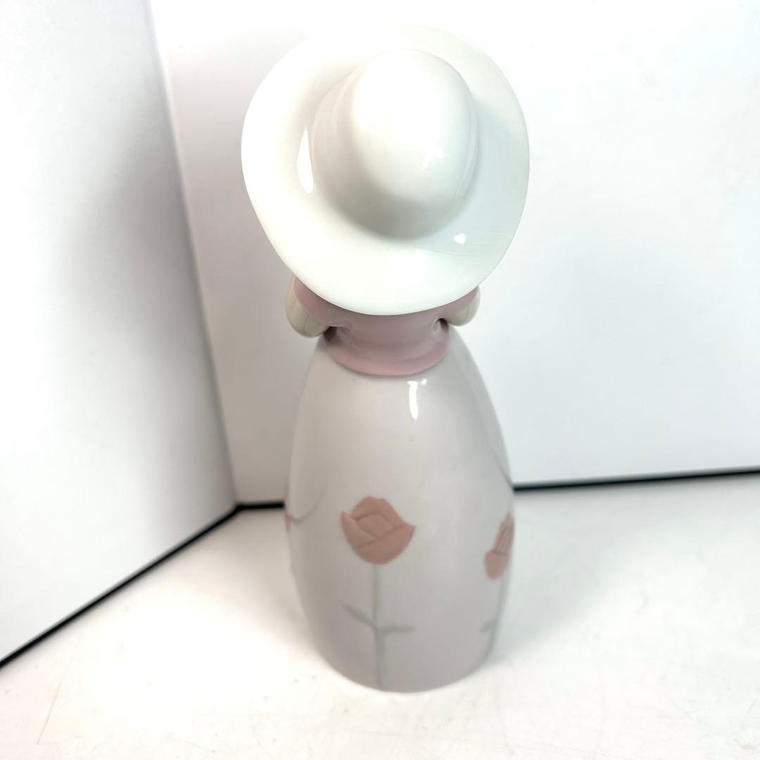 【箱・保証書付き】リヤドロ リトルローズ　バラ色の服を着た少女 LLADRO