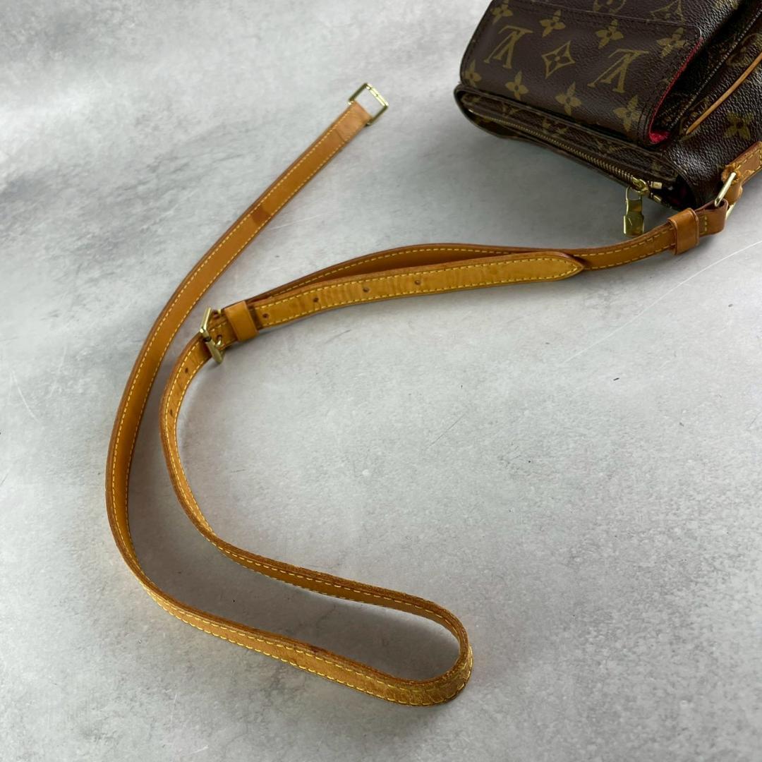 訳あり美品 ルイヴィトン ショルダーバッグ ヴィバシテ モノグラム M51165