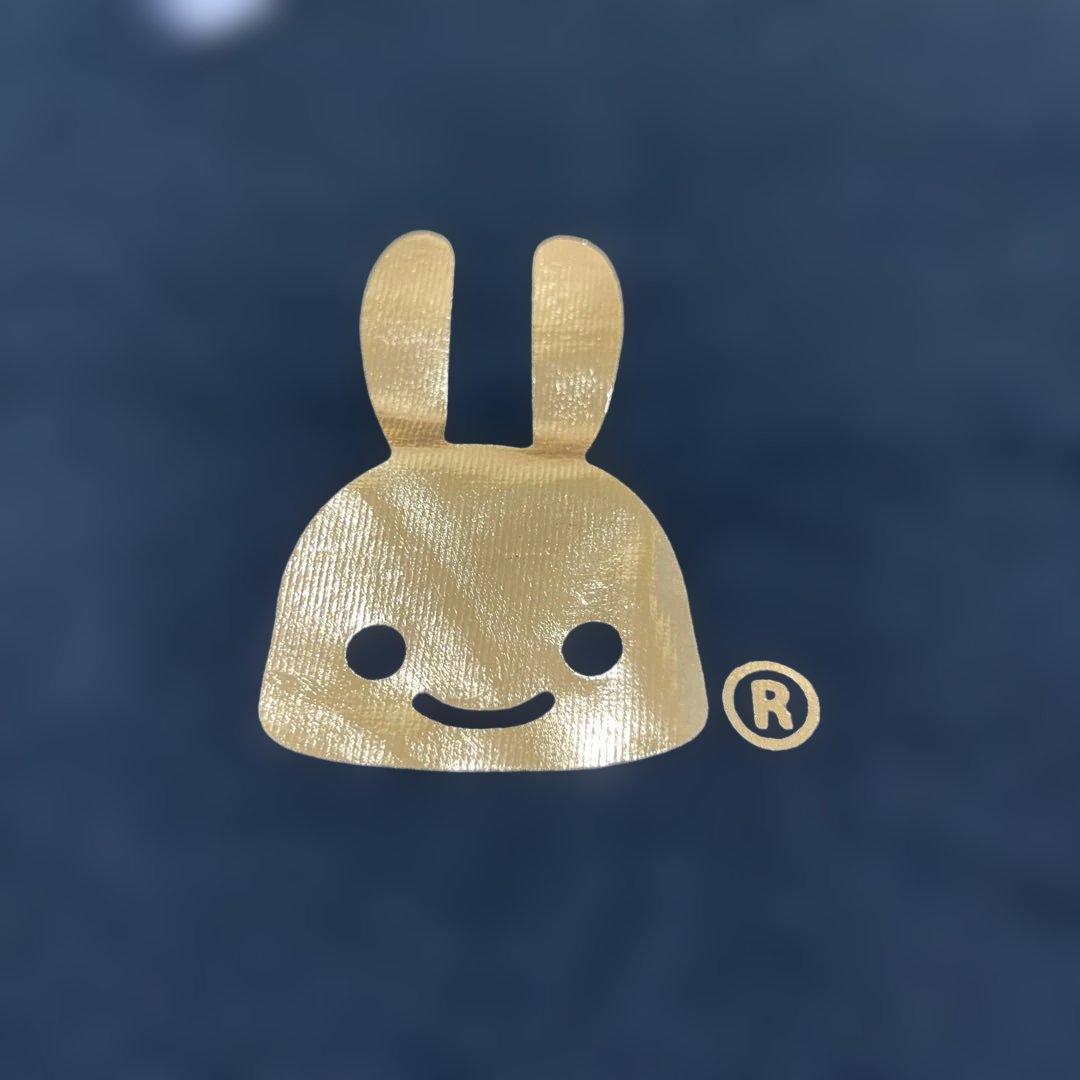 【新品未使用タグ付】CUNE　キューン　Tシャツ　金うさぎ　ブラックゴールド　S