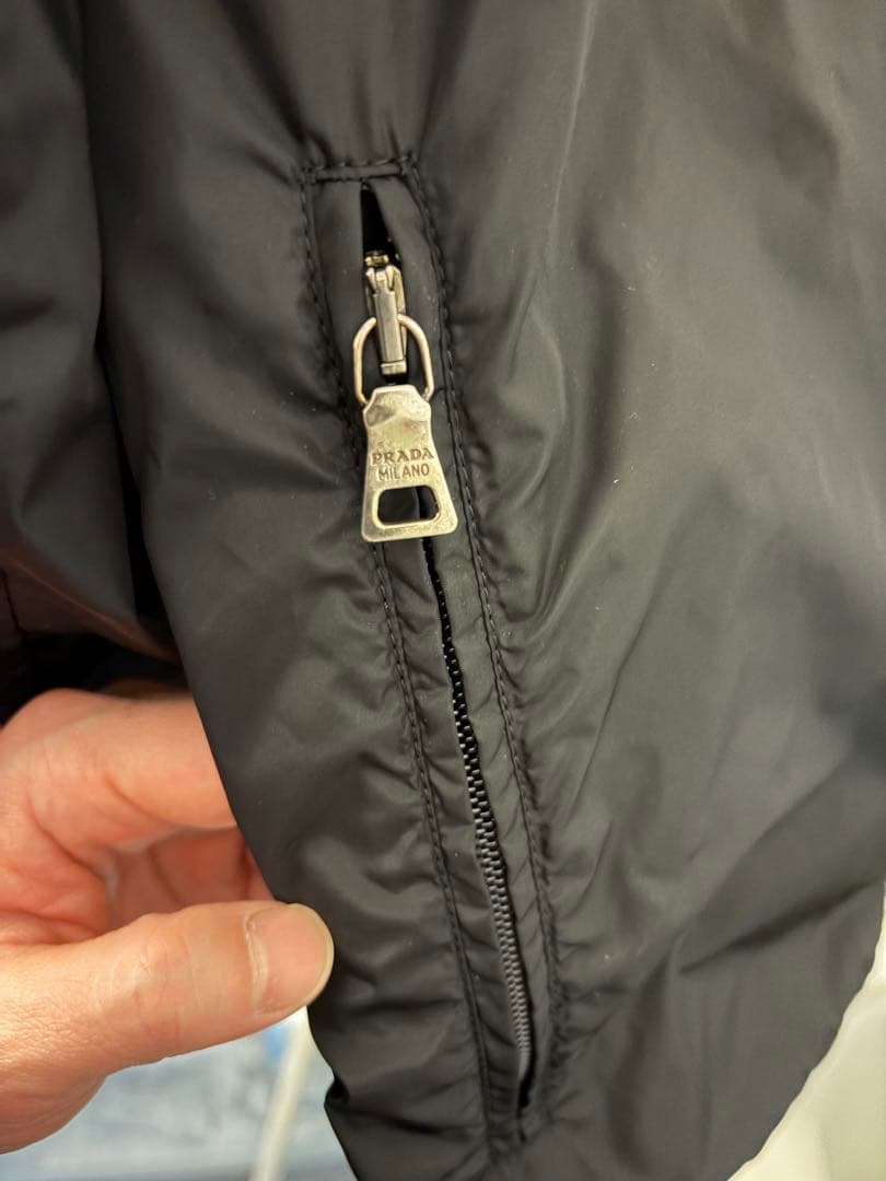【モデル撮影着用・未使用品】Prada 2009 ナイロンジャケット