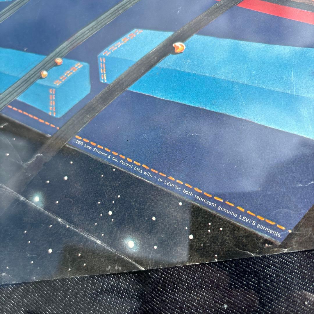 その他 Levi's Movin' On JEANS 70s POSTER