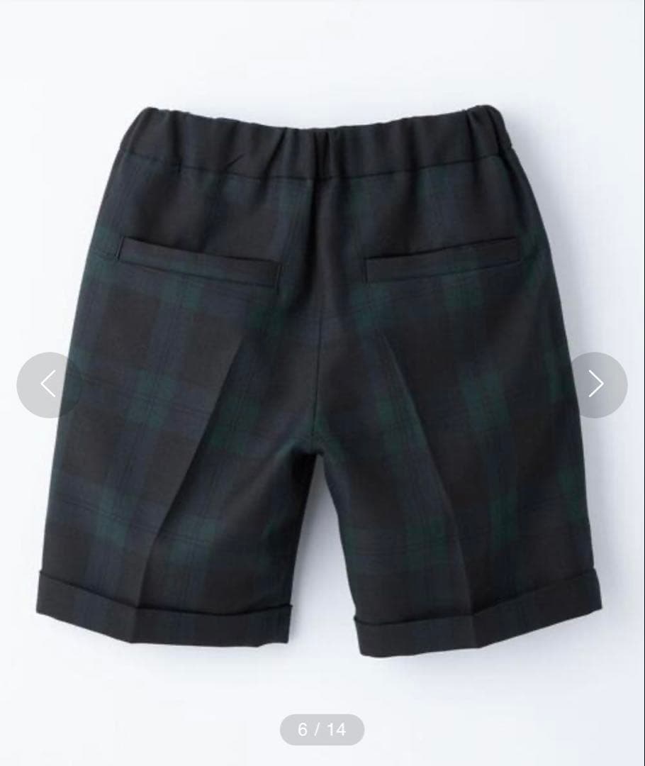 GREEN LABEL RELAXING ブラックウォッチ柄スーツ　120サイズ