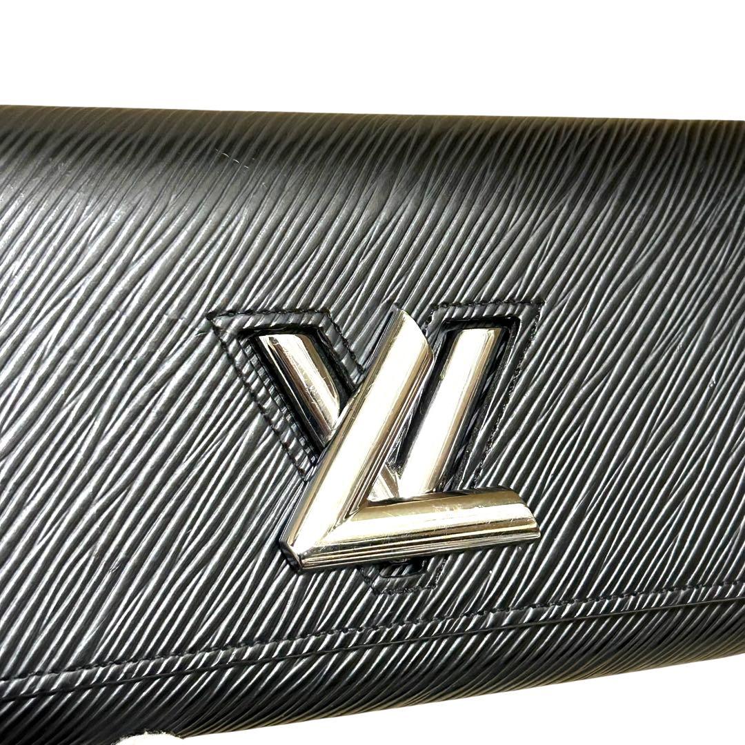 本物　ルイヴィトン　M68309 エピ　ポルトフォイユ・ツイスト　黒　長財布