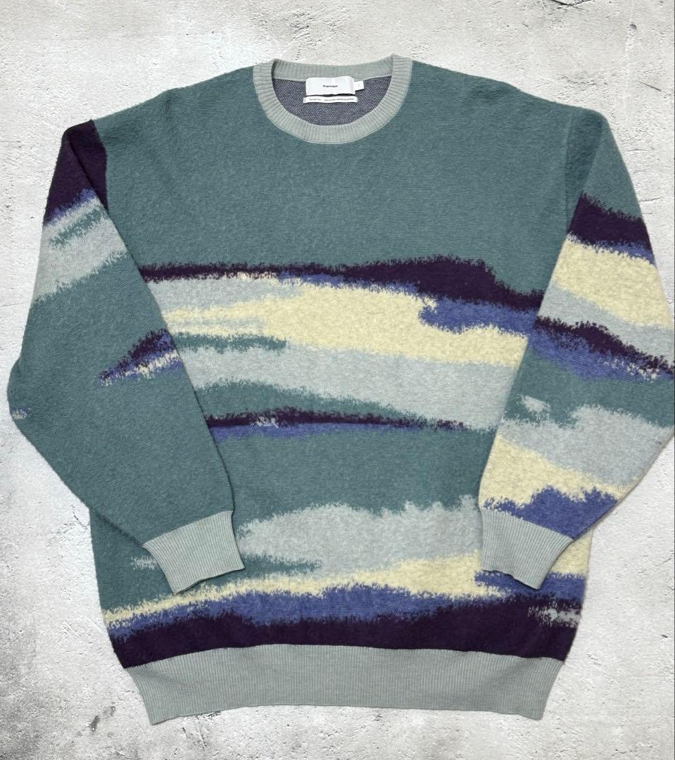 最終値下げ グラフペーパー Graphpaper Jacquard ニット