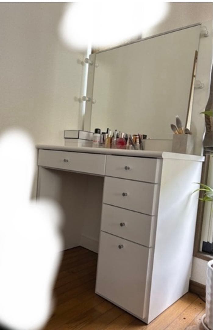 福岡市東区取引限定！美品ドレッサー　女優ミラー
