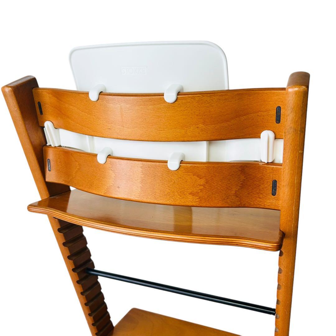 良品 ストッケ トリップトラップ チェリー ベビーセット付き ベビーチェア