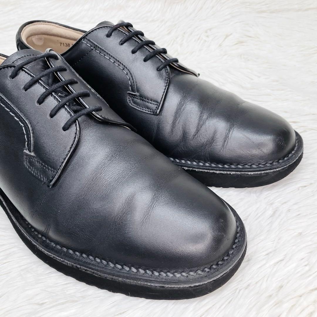 【美品】REGAL27㌢リーガルウォーカー 601W ストレートチップ ブラック