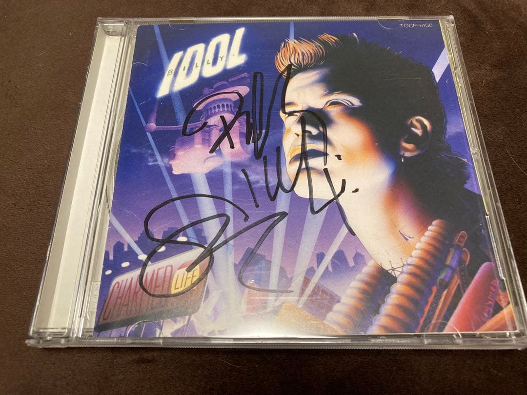 ビリー・アイドル　スティーヴ・スティーヴンス　サインCD billy idol