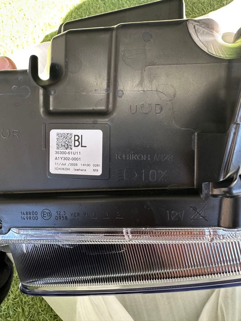 スズキ　エブリィ　ヘッドライト クリアレンズ 2個セット