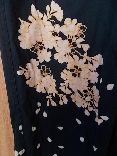 不倶戴天 ツナギ L 黒 特攻服 和柄 刺繍 般若 ジャンプスーツ