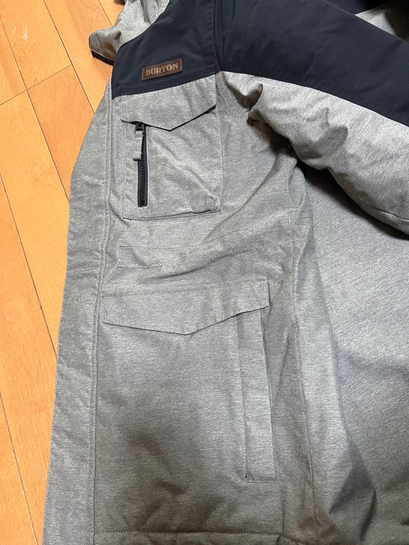 【超美品】BURTONブラック×グレーセットアップM