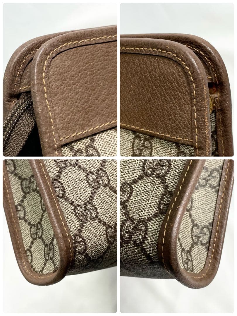 グッチ オールドグッチ クラッチバッグ セカンドバッグ スプリーム 金具 大容量