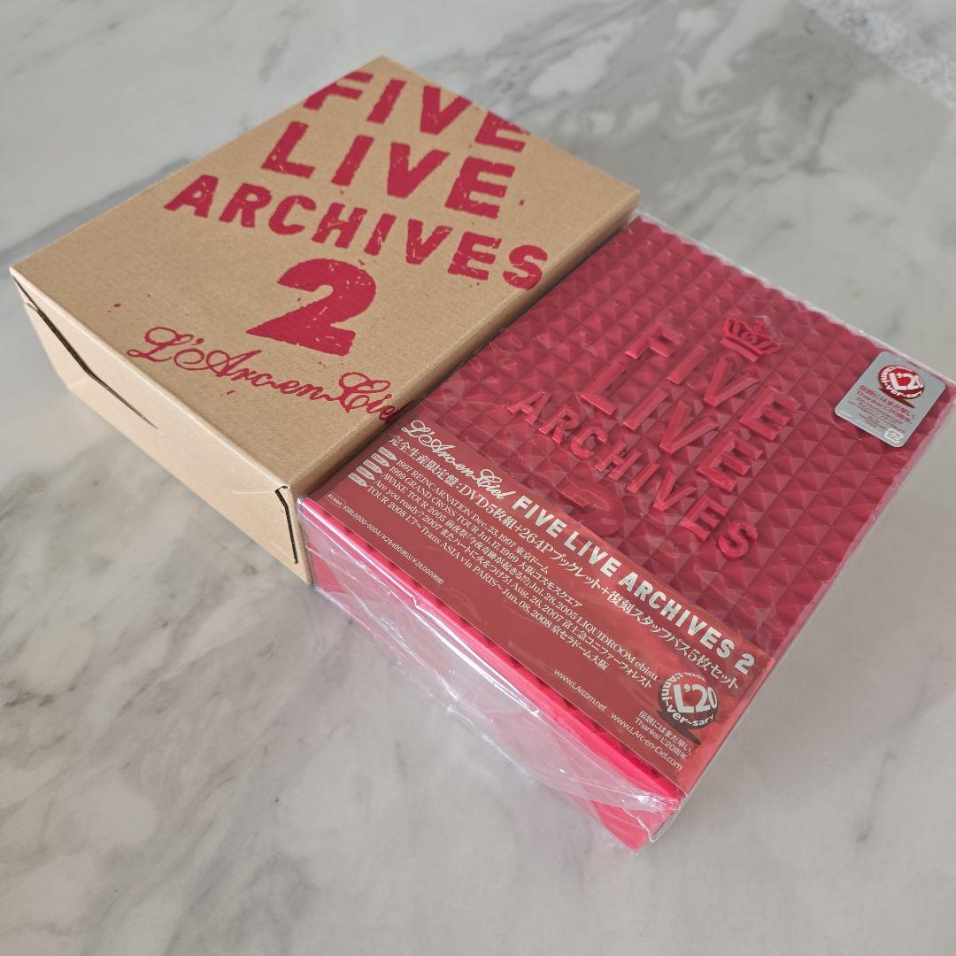 L'Arc～en～Ciel DVD 豪華FIVE LIVE Set