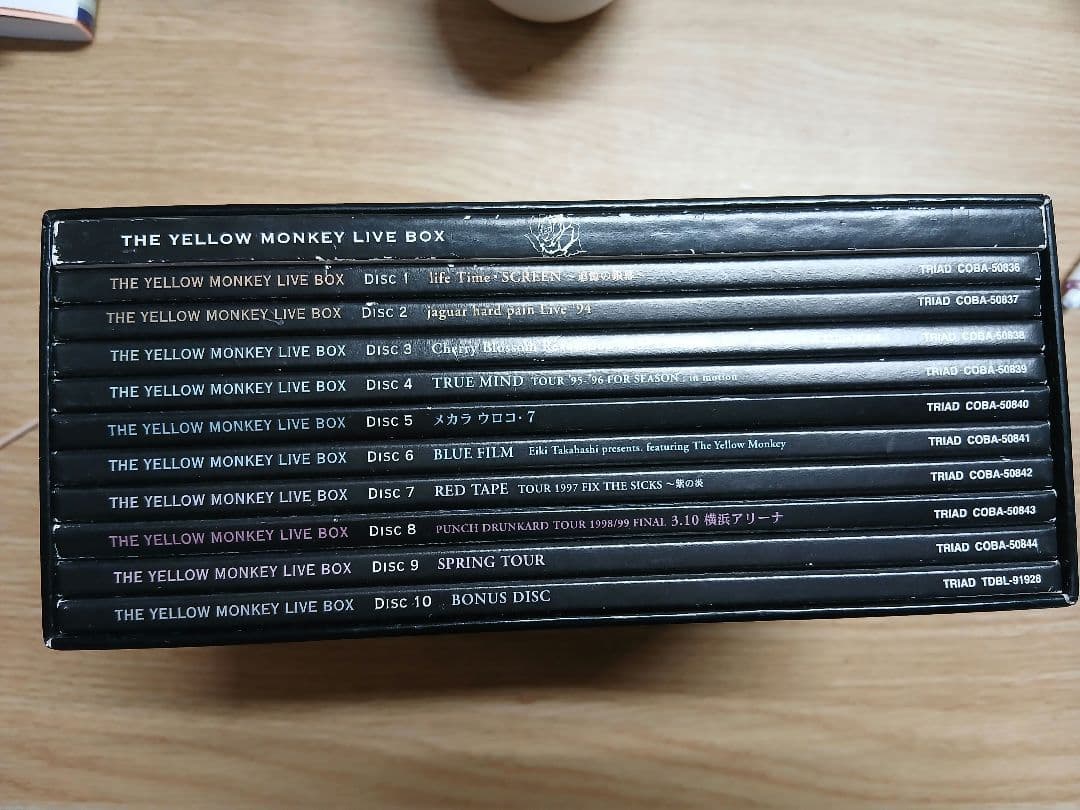 ミュージック THE YELLOW MONKEY LIVE BOX 10DVD