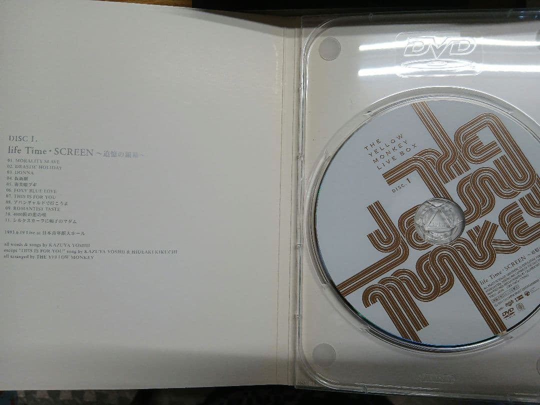 ミュージック THE YELLOW MONKEY LIVE BOX 10DVD