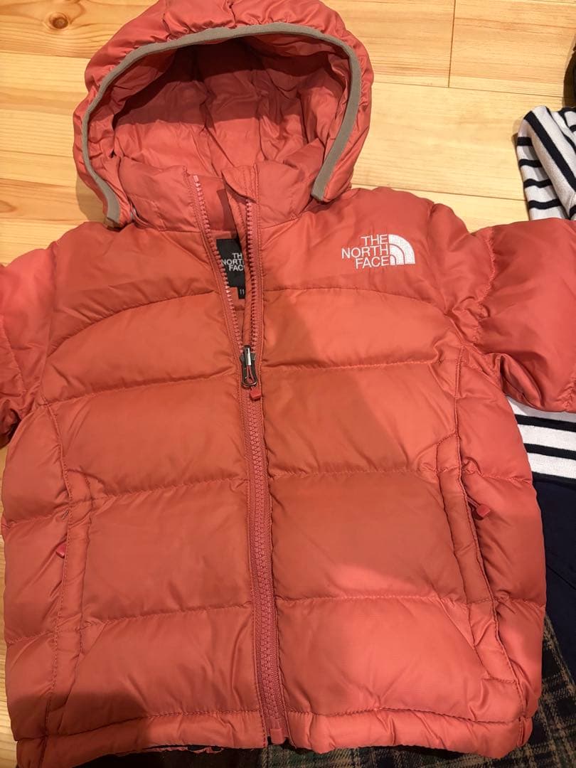 女の子　パタゴニア　ノースフェイス　ダウン　秋冬　まとめ売り　100〜110