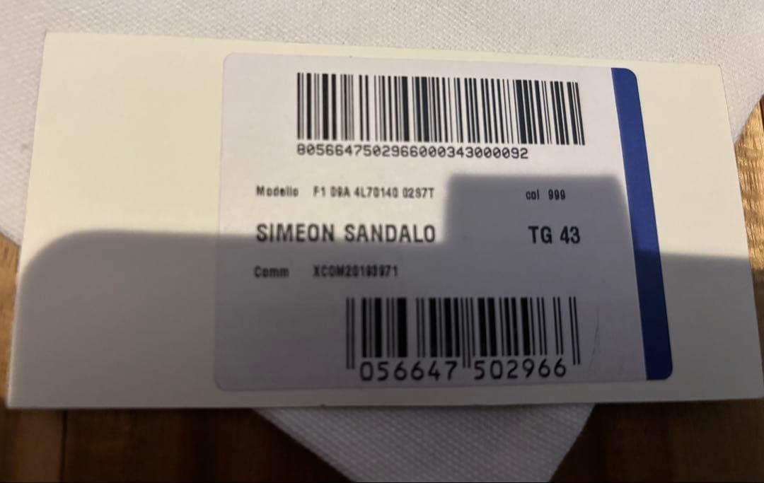 MONCLER モンクレール 20SS コンフォートサンダル サイズ43 28