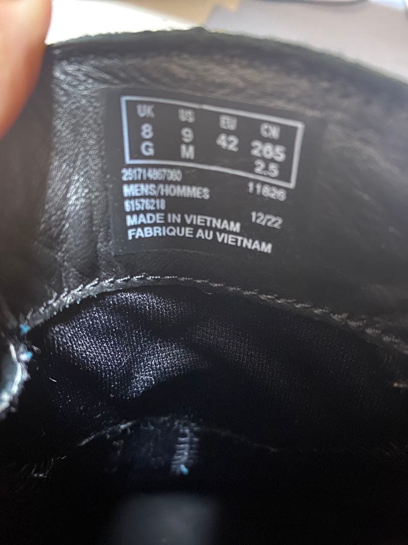 CLARKS ウィーバー ブラック モカシン26.5cm GORE-TEX