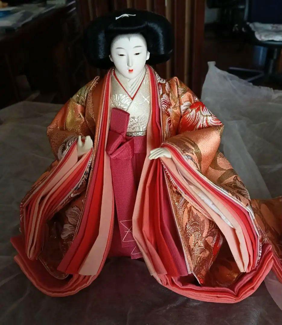 三人官女　お雛様　西陣織