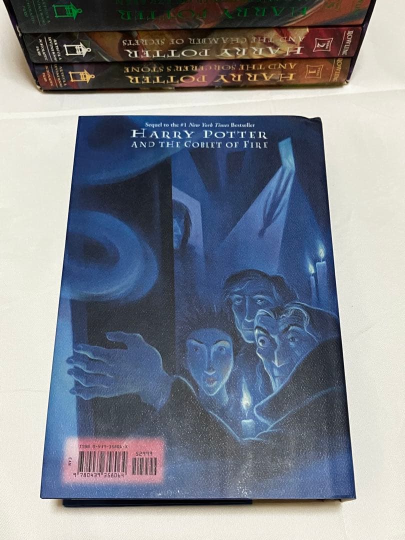 洋書・ハリーポッター5巻セット・5冊セット・収納BOX付き・ペーパーボックス付き