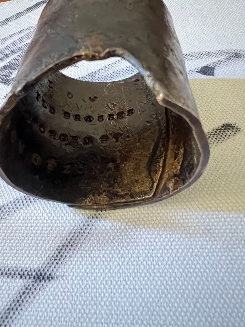 BLOW BY JUN UEZONOジュンウエゾノ 真鍮製ストールホルダーセット