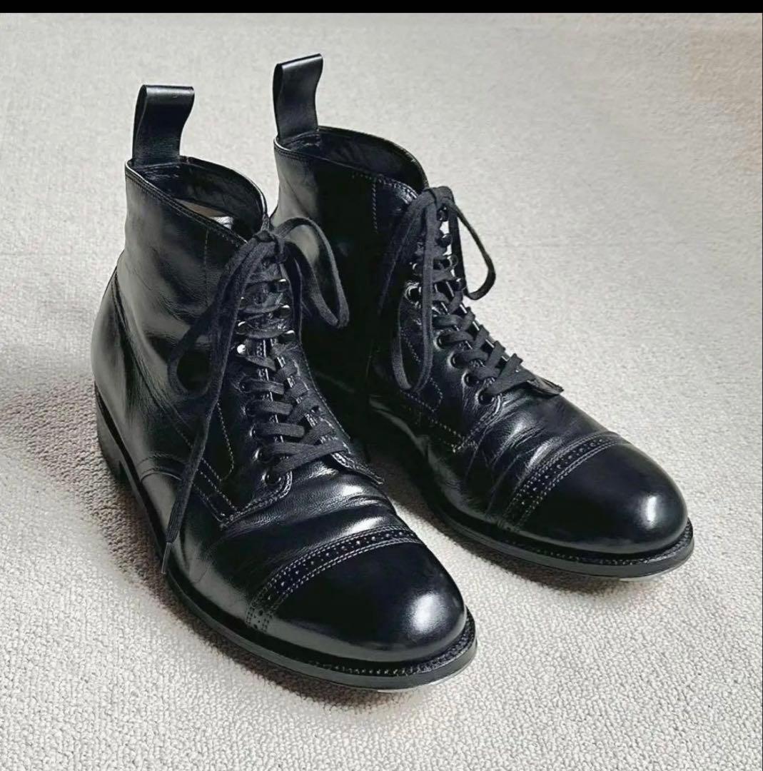 ALDEN×TOMORROWLAND 86006H 8.5D キッド×カーフ