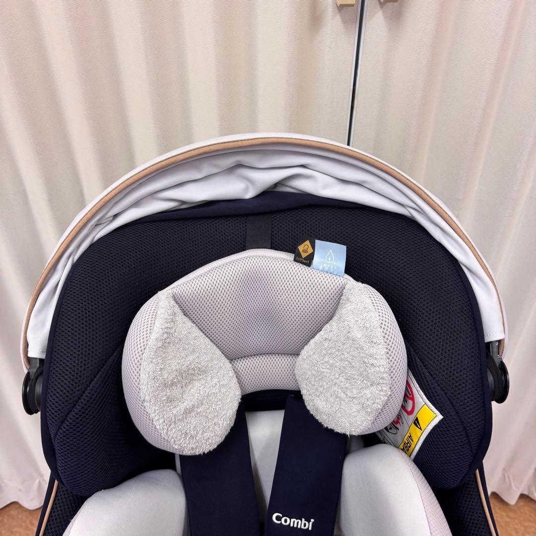 クリーニング済　☆美品☆　新生児　コンビ　クルムーヴ　ISOFIX　EG　完品